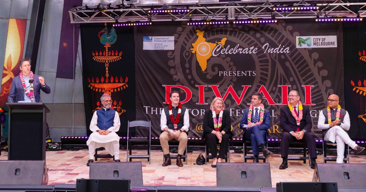 Celebrate India Marks 20 Years of Diwali Splendour at Federation Square
