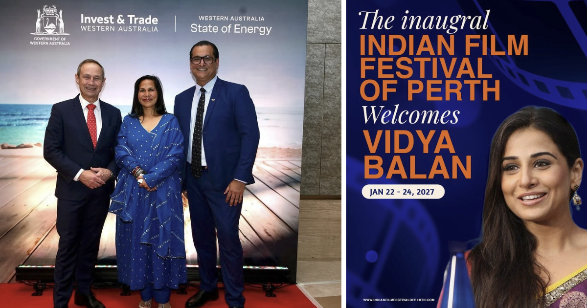 VIDYA BALAN TO OPEN PERTH’S INAUGURAL INDIAN FILM FESTIVAL