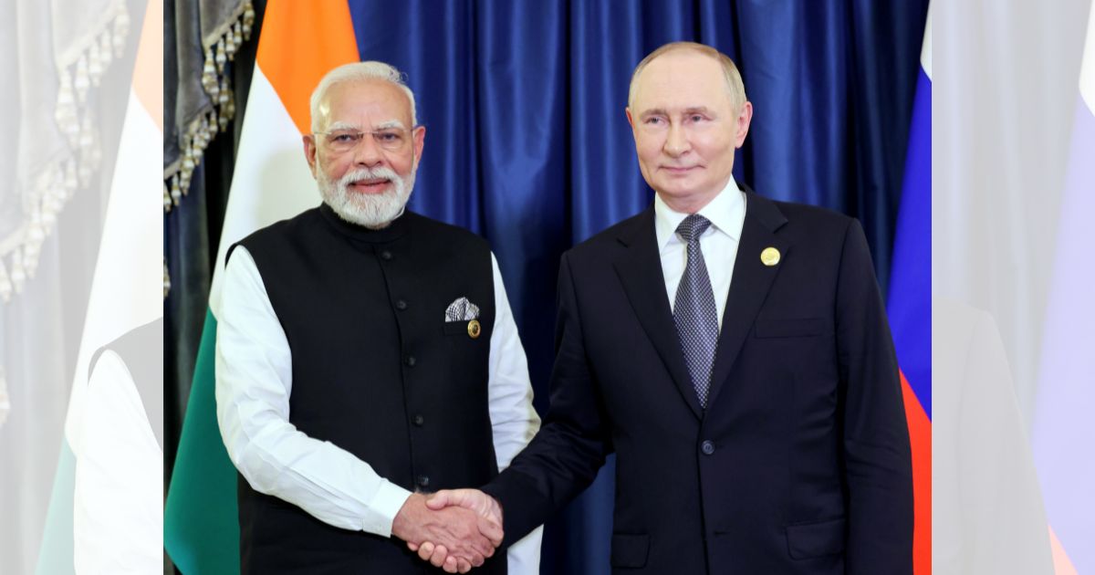 "India and Russia always stood shoulder to shoulder", says PM Modi during bilateral meet with Putin