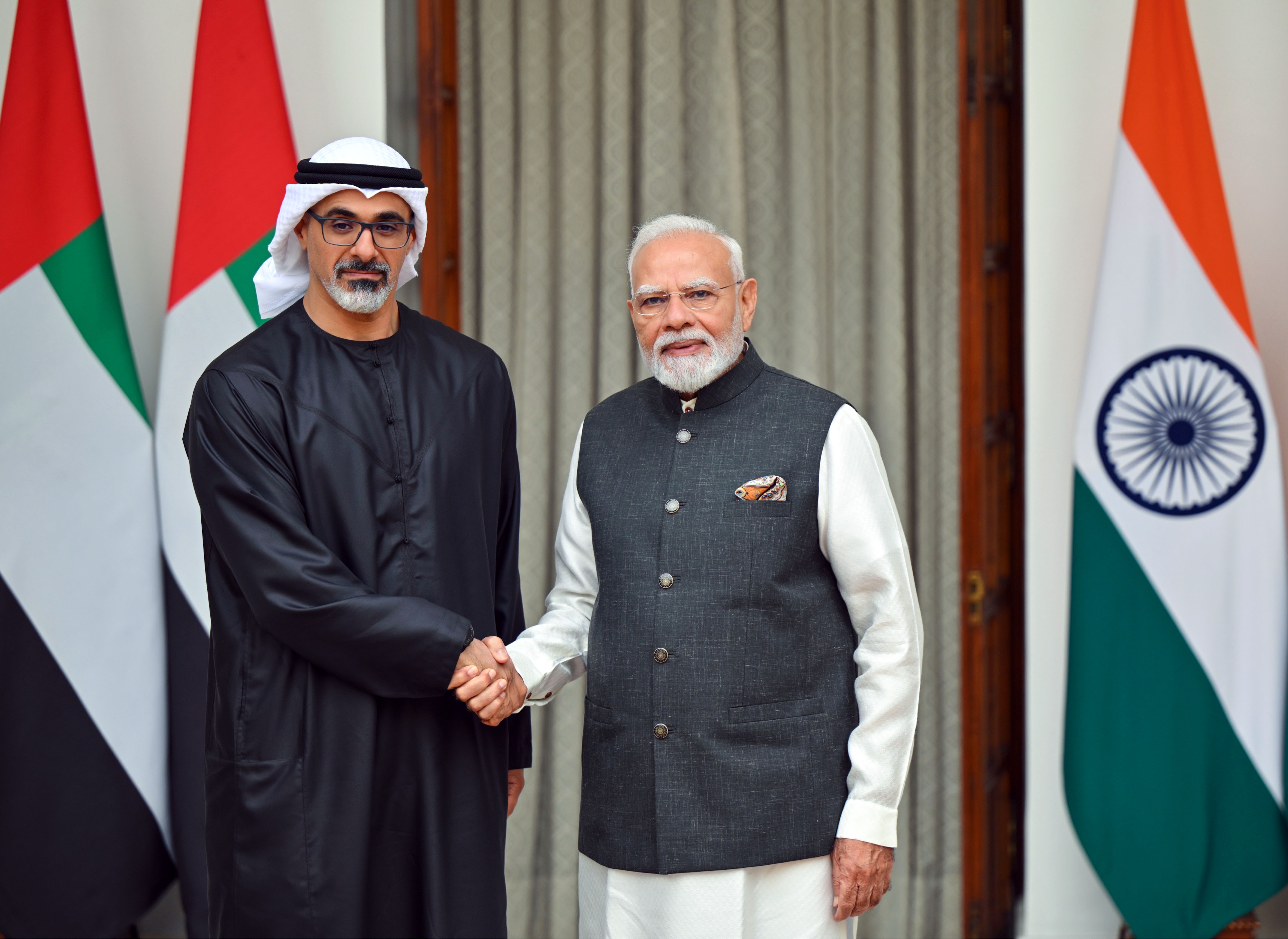 PM Modi, Abu Dhabi Crown Prince 20260912051L